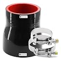 Silicone Coupler ID 2 to 2.5 inch Straight Reducer Hose 4-Ply