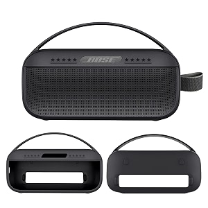 silicone cover case for bose soundlink flex bluetooth portable speaker protective skin sleeve for bose soundlink flex speaker accessories only silicone case dark black