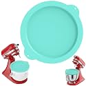 Silicone Covers for Kitchenaid Ice Cream Bowl, Silicone Lid Compatible with Kitchenaid Tilt-Head Stand Mixer 4.5-5 Quart Stainless Steel Bowls, Dishwasher Freezer Safe