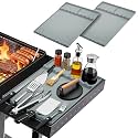 Silicone Grill Mat for Blackstone Griddle Accessories (Gray-2Pack)