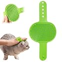 Silicone Grooming Strap Pad for Cats, 2026 New Cat Self Groomer Brush Adjustable Silicone Cat Self Groomer Brush, Multifunctional Combs Massager for Cats Tree Furniture Sofa Chair Legs (Green)
