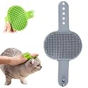 Silicone Grooming Strap Pad for Cats, 2026 New Cat Self Groomer Brush Adjustable Silicone Cat Self Groomer Brush, Multifunctional Combs Massager for Cats Tree Furniture Sofa Chair Legs (Gray)