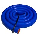 Silicone Heater Hose Blue Reinforced High Temperature (Inner Diameter 3/8 inch, 5 Ft)