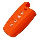 Silicone Key Fob Cover for Ford F150 Mustang Explorer Expedition Escape Edge Bronco Transit Maverick and Lincoln Navigator Nautilus Aviator Corsair