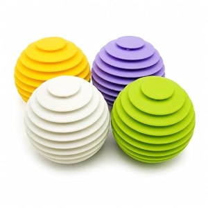 silicone laundry balls for washing machinereusabletangle-freeclothes softenerfurdurt and lint remover for washing machinefor front load top loadampsemi-automatic dryermulticolor4 pcs