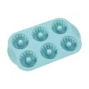 Silicone Mold, Portable Seashell Bakeware, Cupcakes Muffins Chocolate Dessert Ice Soap, Flexible Kitchen Mold for Home Baking, Parties, Holidays, Chocolate Making and Cooking