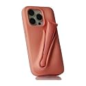 Silicone Phone Case with Lip Gloss Holder for iPhone 15 Pro | Trendy Aesthetic Cover for Girls & Women | Includes 1 Peach Pit Liptint