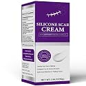 Silicone Scar Cream Scar Gel - Advanced Scar Removal Cream for Surgical Scars, Stretch Marks, Acne, C-Section, Keloids, Old &amp; New Scars Scar Treatment from Body &amp; Face, 55g (1.94oz)