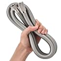 Silicone Shower Hose Extra Long,Explosion Proof Anti Winding Showerhead Hose,Used In Showerheads Spray Bidet Bathing Toilet Cleaning Flexible RV Shower Hoses Replacement (Brushed Nickel, 119 In)