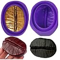 Silicone Soap Molds, Coffee Bean, 2 Pack