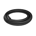 Unicaravan Silicone Vacuum Hose 10FT ID 1/4" (6mm), Wall Thickness 4mm,Matte Black Tubing, Automotive Marine & Industrial Use