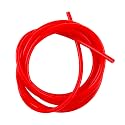 Silicone Vacuum Line Tubing Hose,ID 5/32"(4mm),10 Feet(3M),High Temperature For Auto Replacement,Turbochargers,etc red