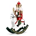 SiliFine 10in Christmas Nutcracker Wooden Nutcracker Figures, King Style