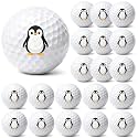 Silipull 20 Pcs Funny Golf Balls Golf Practice Balls