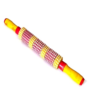 belan shape wooden acupressure roller stick massager for instant muscle pain relief from sore muscle  massage stick roller massage stick roller wooden