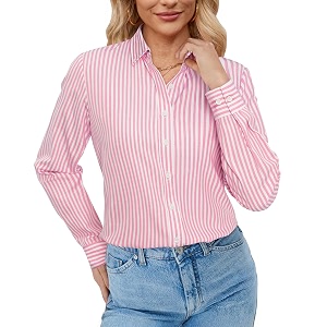 siliteelon Button Down Shirts for Women Oxford