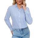 siliteelon Button Down Shirts for Women Oxford