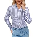 siliteelon Button Down Shirts for Women Oxford