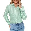 siliteelon Button Down Shirts for Women Oxford