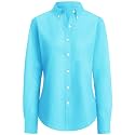 siliteelon Button Down Shirts for Women Oxford