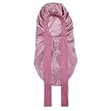 Silk Bonnet for Sleeping, Satin Hair Cap for Sleeping, Bonnet for Curly Hair, Hair Bonnet for Women, Hair Cap for Sleeping, Satin Hair Bonnet for Night Hair Protection Pink