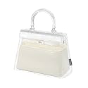 Silk Purse Organizer Insert Fits Hermes Kelly, Luxury Satin Bag Shaper with Divider, Silky Smooth Non-Slip Handbag Organizer for Designer Bags