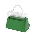 Silk Purse Organizer Insert Fits Hermes Kelly, Luxury Satin Bag Shaper with Divider, Silky Smooth Non-Slip Handbag Organizer for Designer Bags