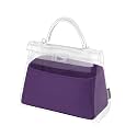 Silk Purse Organizer Insert Fits Hermes Kelly, Luxury Satin Bag Shaper with Divider, Silky Smooth Non-Slip Handbag Organizer for Designer Bags