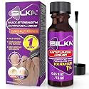 SILKA Max Strength Antifungal Liquid for Toenail Health w/Brush Applicator, Results in 1 Week,Nail Fungus Treatment for Damaged Toenails,Athlete's Foot Treatment,Tolnaftate 1%, 0.45 Fl Oz (Pack of 12)