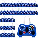 Silkfly 36 Video Game Party Favor Bags, Reusable, Blue