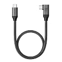 Silkland 80Gbps Right Angle USB 4 Cable for Thunderbolt 5 Cable 240W 1.6FT