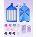 ForeverYoung Silky Diamond Art Tray with Prismatic Lid, Silky Sapphire