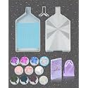 ForeverYoung Silky Diamond Art Tray with Prismatic Shine Lid, Silky Silver