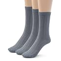 Silky Toes Kids Seamless Crew Socks for Boys &amp; Girls, Viscose from Bamboo