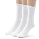 Silky Toes Kids Seamless Crew Socks for Boys &amp; Girls, Viscose from Bamboo