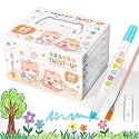 Silky Twistable Crayons, 60 Colors Washable, Easy-Grip Jumbo Silky Crayons