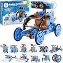 Sillbird Solar Building Robot Kit 12-in-1 STEM Gift for Boys Ages 8-13