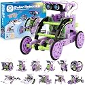 Sillbird Solar Building Robot Kit, 12-in-1 STEM Gift for Boys Aged 8-14