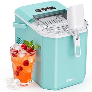 Silonn Ice Maker Countertop Portable Ice Machine