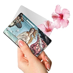 compact card mirror unbreakable acrylic makeup mirror vanity mirror botticelli_ birth_of_venus 108
