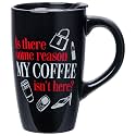 Silver Buffalo Devil Wears Prada Coffee, Ceramic Travel Mug, Lid, 16oz