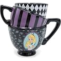 Silver Buffalo Disney Alice in Wonderland Cups, 3D Sculpted Mug, 2pk, 20oz (Pack of 12)