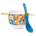 Silver Buffalo Disney Donald Duck, Ramen Bowl with Chopsticks, 20oz