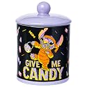 Silver Buffalo Disney Lilo and Stitch Halloween Mummy, Ceramic Cookie Jar