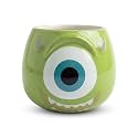 Silver Buffalo Disney Monsters Inc Mike Wazowski 3D Sculpted Mug, 20oz
