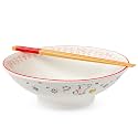 Silver Buffalo Disney Winnie the Pooh, Ramen Bowl with Chopsticks, 30oz