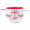 Silver Buffalo Five Nights at Freddy's, Ramen Bowl, 20 Ounces (No Spoon) (Pack of 12)