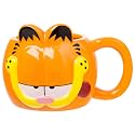 Silver Buffalo Garfield Orange Cat, 3D Sculpted Mug, 20oz