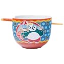 Silver Buffalo Kung Fu Panda Po, Ramen Bowl with Chopsticks, 20oz