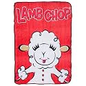 Silver Buffalo Lambchop Logo Pose, Fleece Throw Blanket, 45x60in